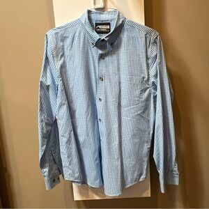 Mountain Khakis Blue Checkered Casual Shirt